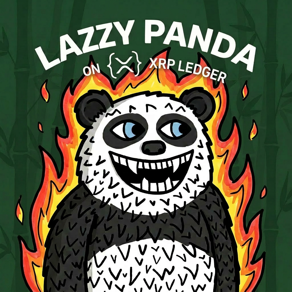 Lazzy Panda with Flame aura