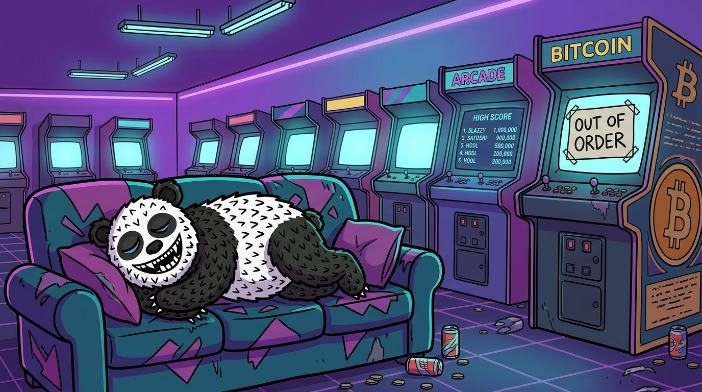 HIGH SCORE: $LAZZY BITCOIN: OUT OF ORDER