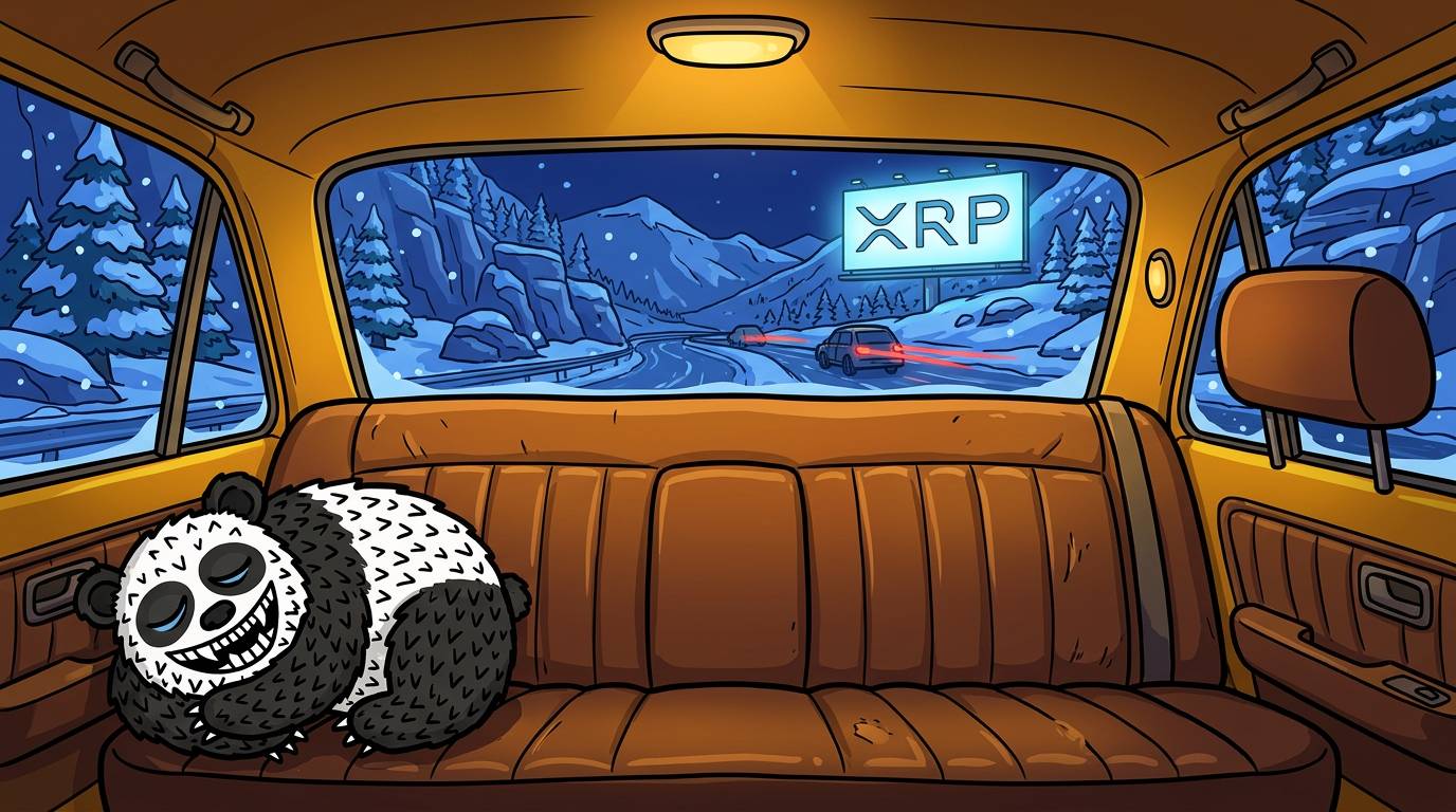 XRP TAXI HOME WHILE BTC FROZE OUT THERE