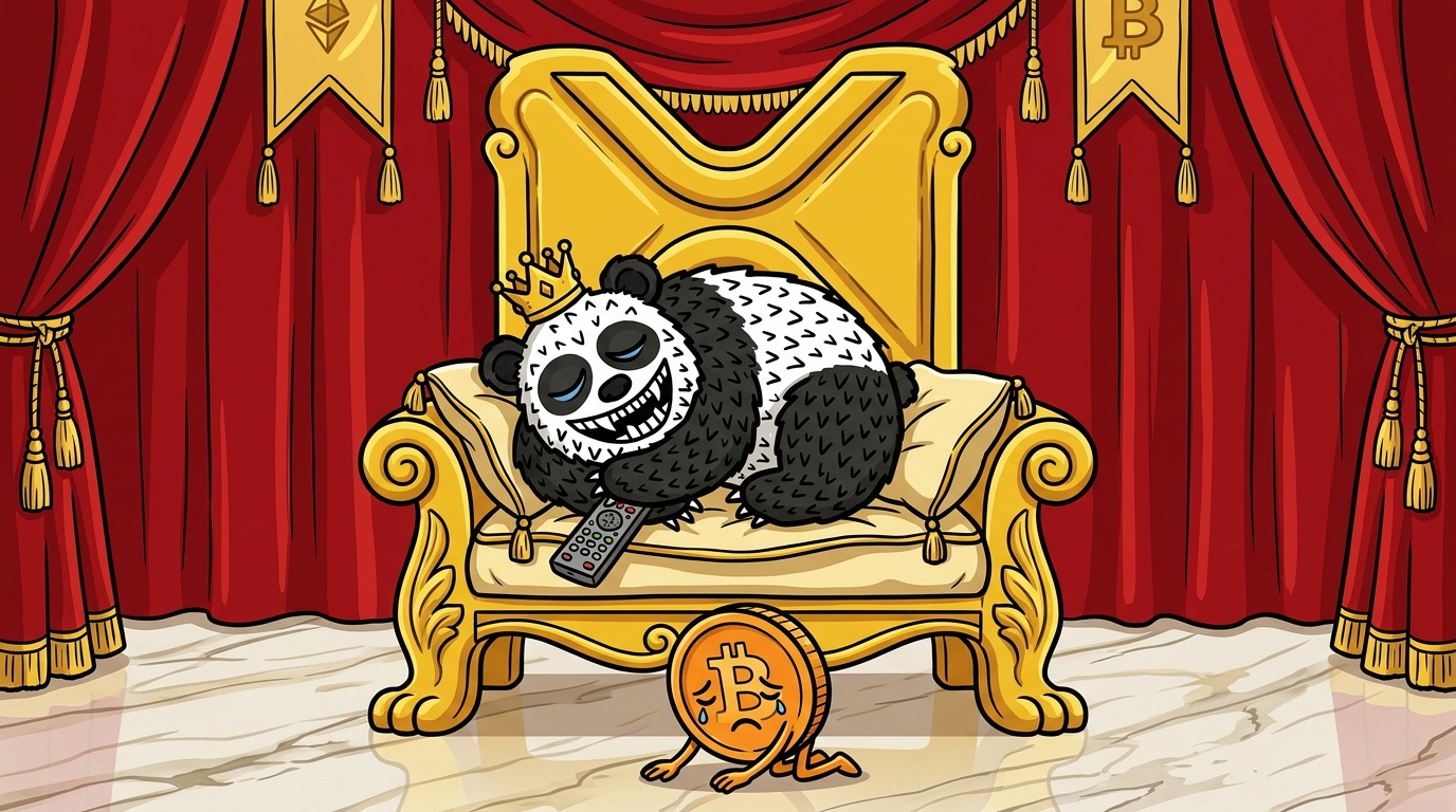 ME ON MY XRP THRONE BTC CRYING AT MY FEET