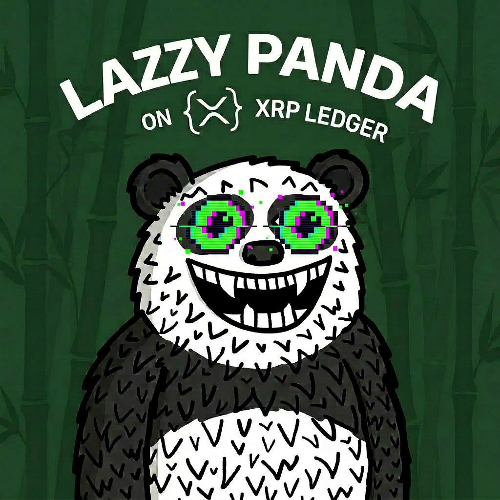 Lazzy Panda with Glitch eyes
