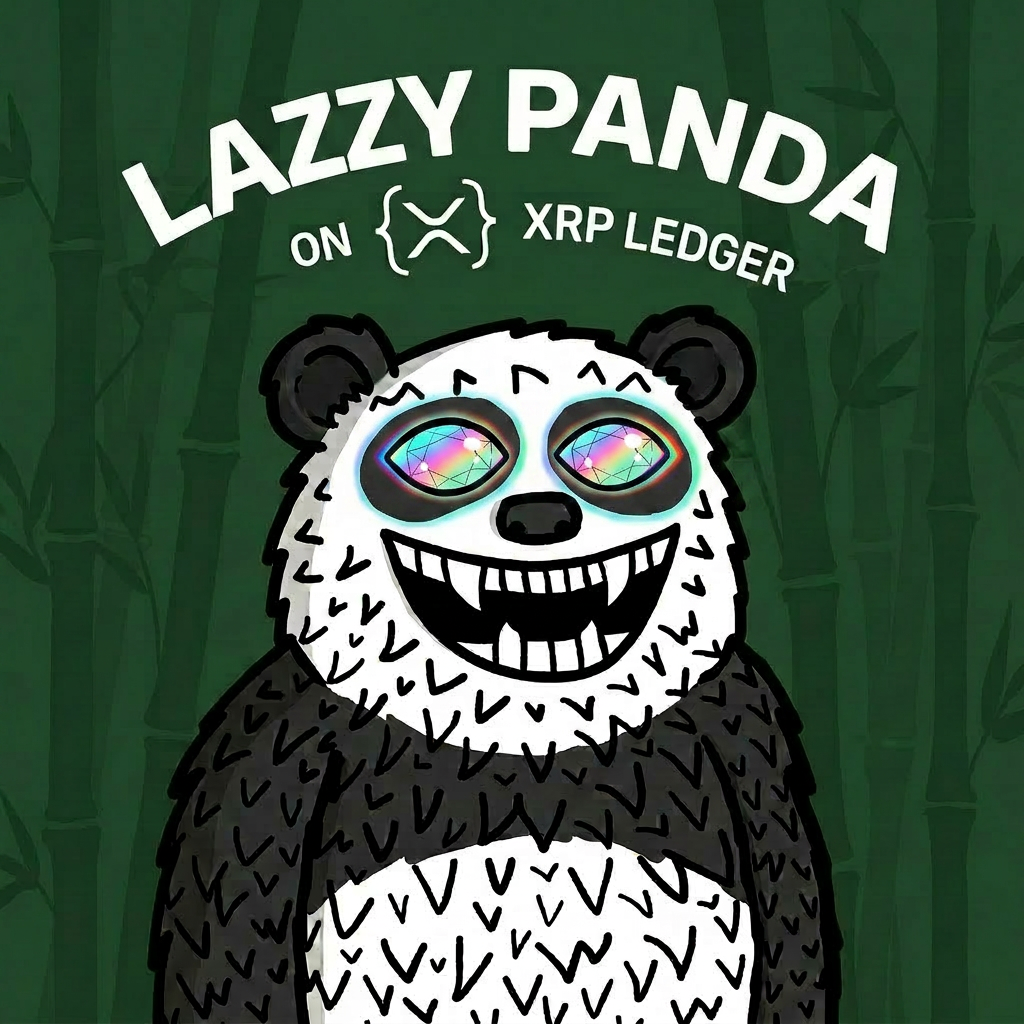 Lazzy Panda with Holo Foil eyes