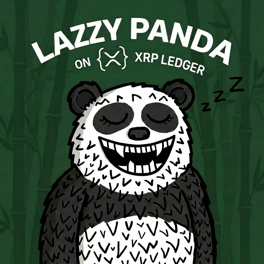 Lazzy Panda with Sleepy eyes