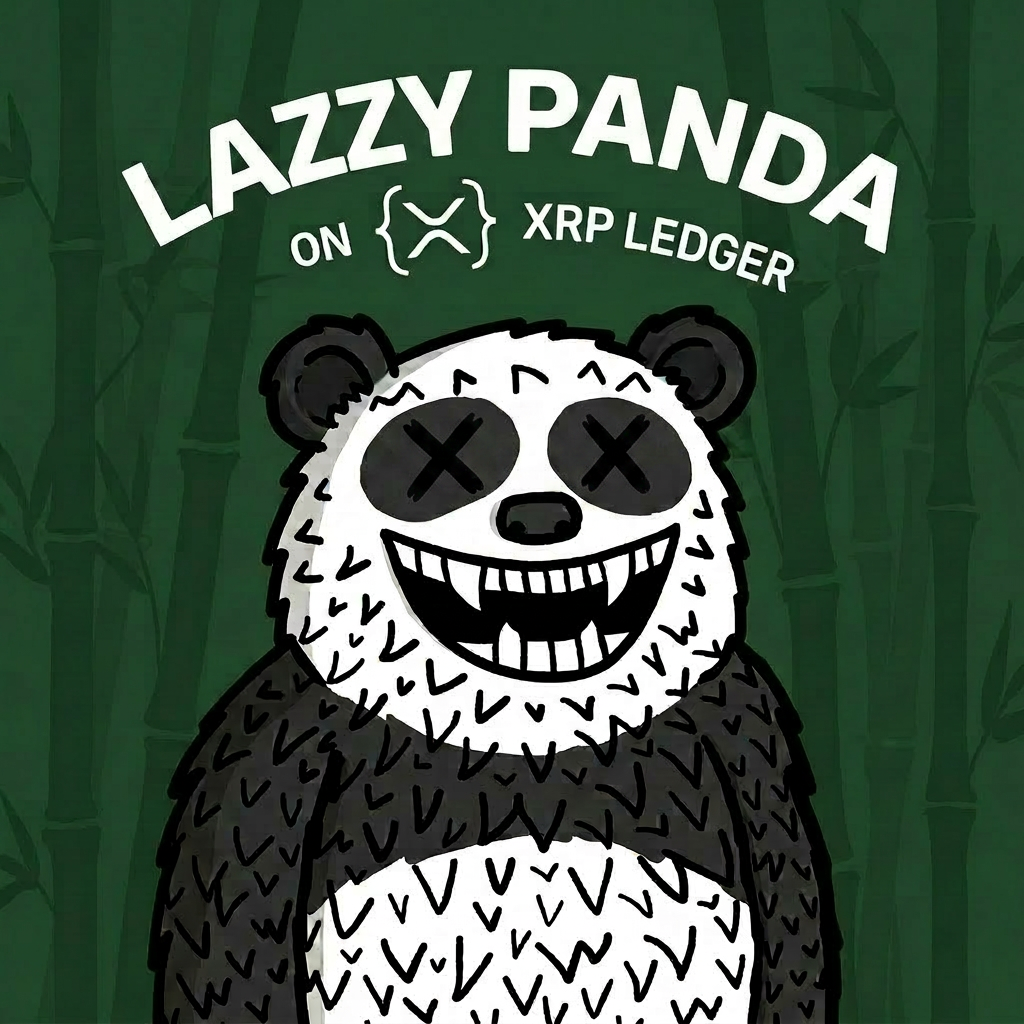 Lazzy Panda with X Eyes eyes