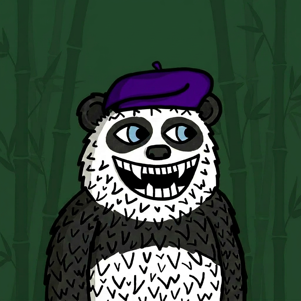 Lazzy Panda wearing Painter