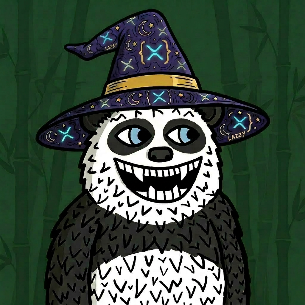 Lazzy Panda wearing Wizard
