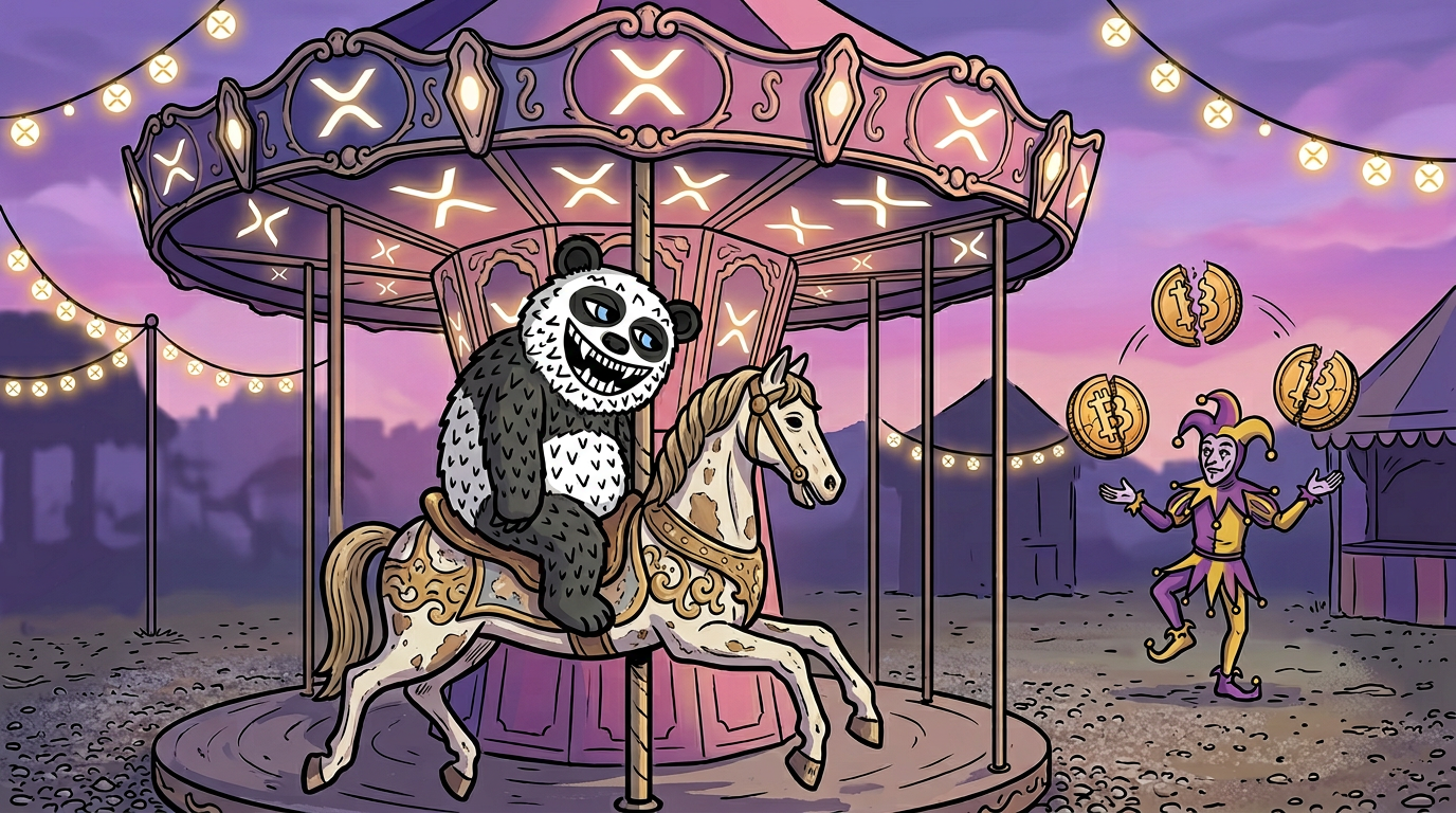 THE XRP CAROUSEL JESTER JUGGLES BROKEN BTC