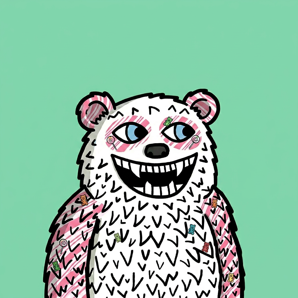 Candy Shop Lazzy Panda NFT skin