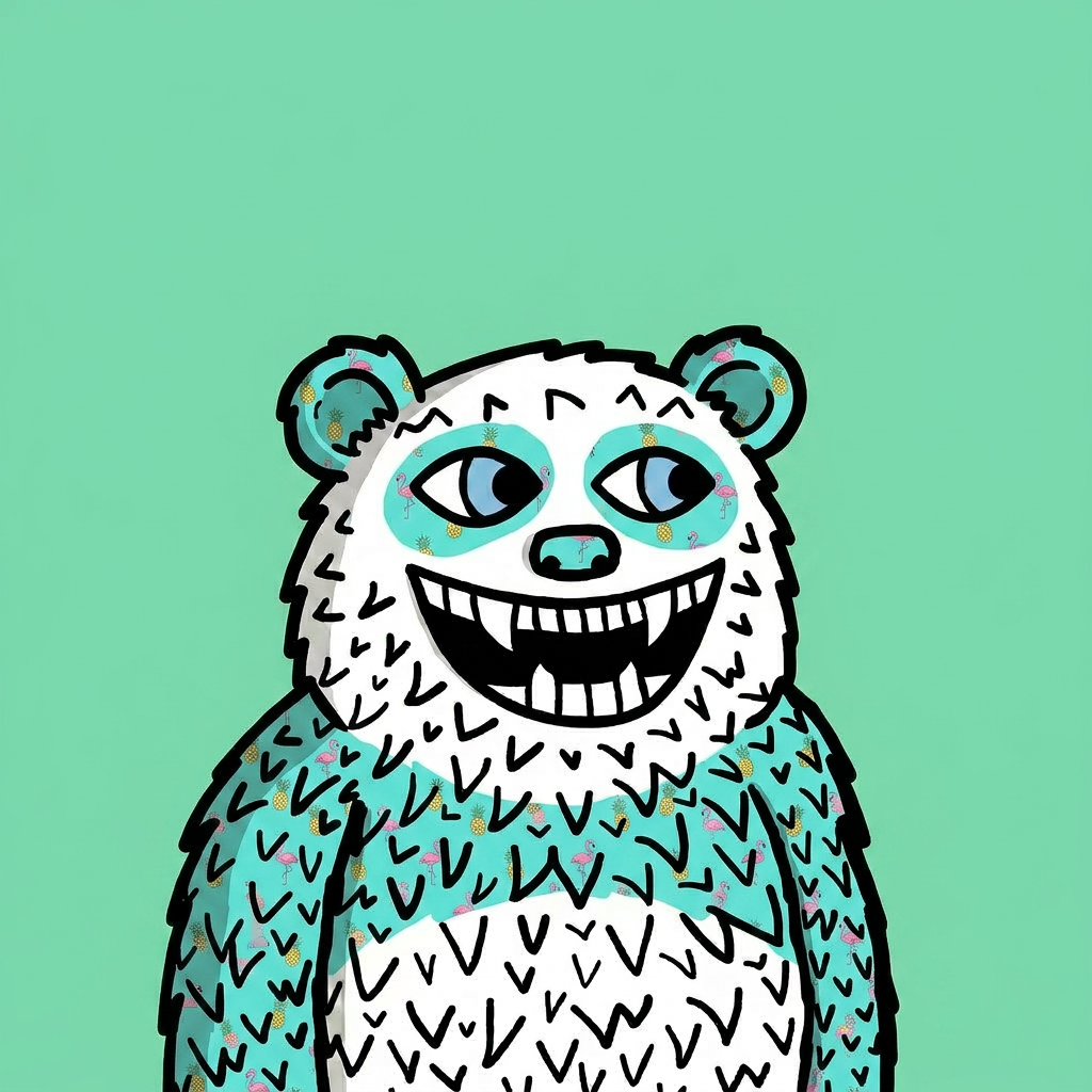 Pool Party Lazzy Panda NFT skin