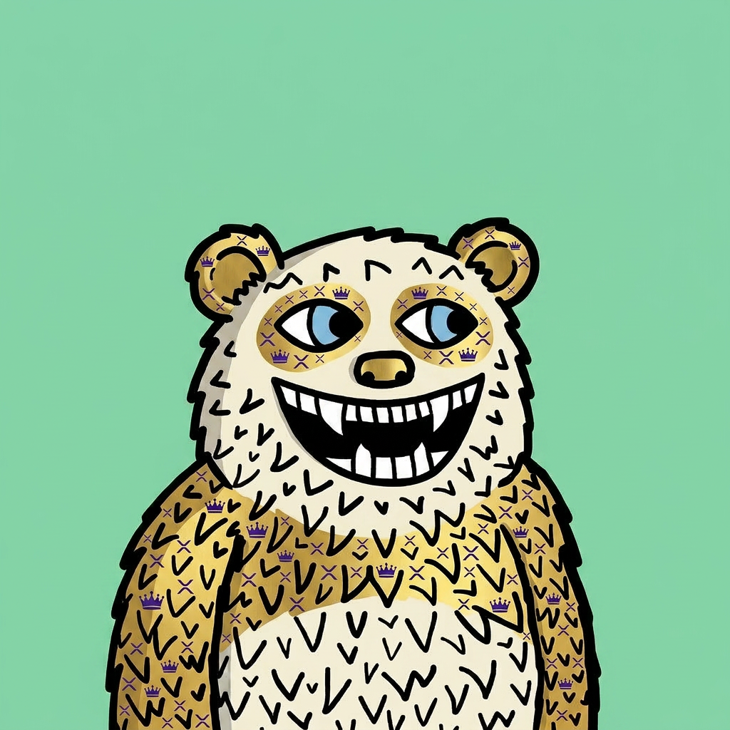 Ripple Royalty Lazzy Panda NFT skin
