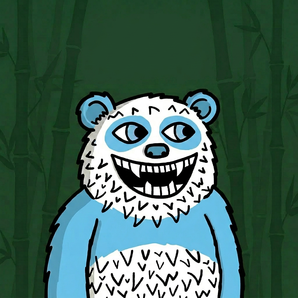 Lazzy Panda Blue skin