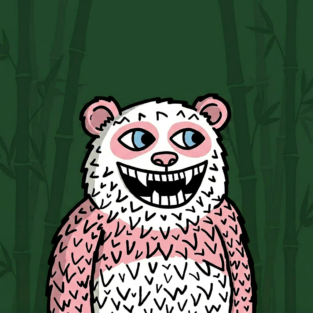 Lazzy Panda Pink skin