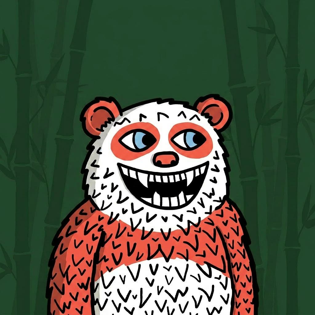 Lazzy Panda Red skin