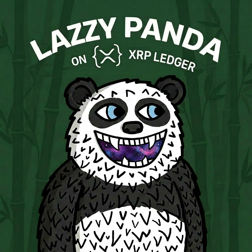 Lazzy Panda with Galaxy Fill