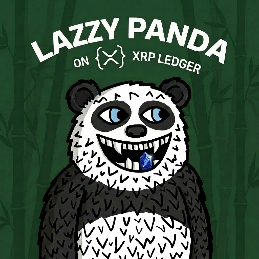 Lazzy Panda with Sapphire Tooth